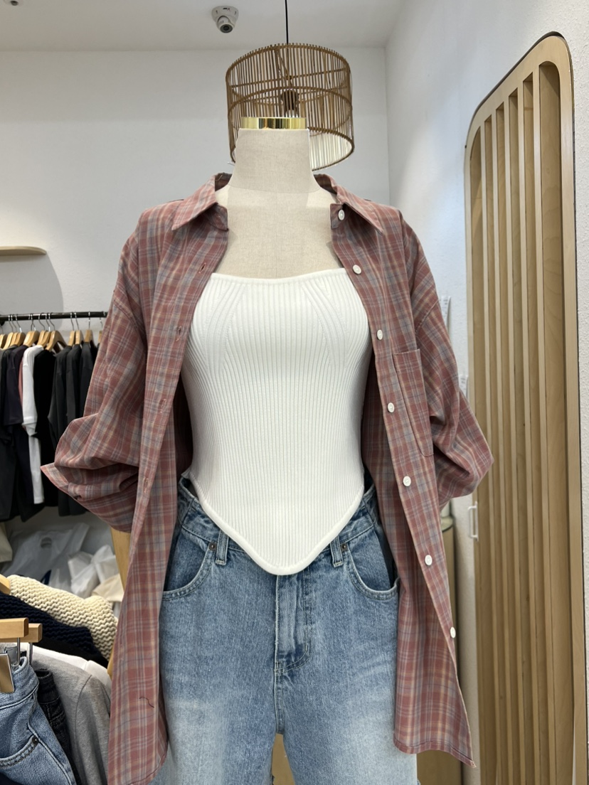 ALMOND PEPE韓國直郵東大門代購女裝新品職業人氣吊帶背心ALMOND PEPE吊帶/背心