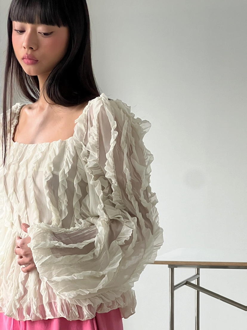 ANOTHER AVENUE韓國直郵東大門實拍女裝新品休閑襯衫蕾絲衫ANOTHER AVENUE襯衫/蕾絲衫