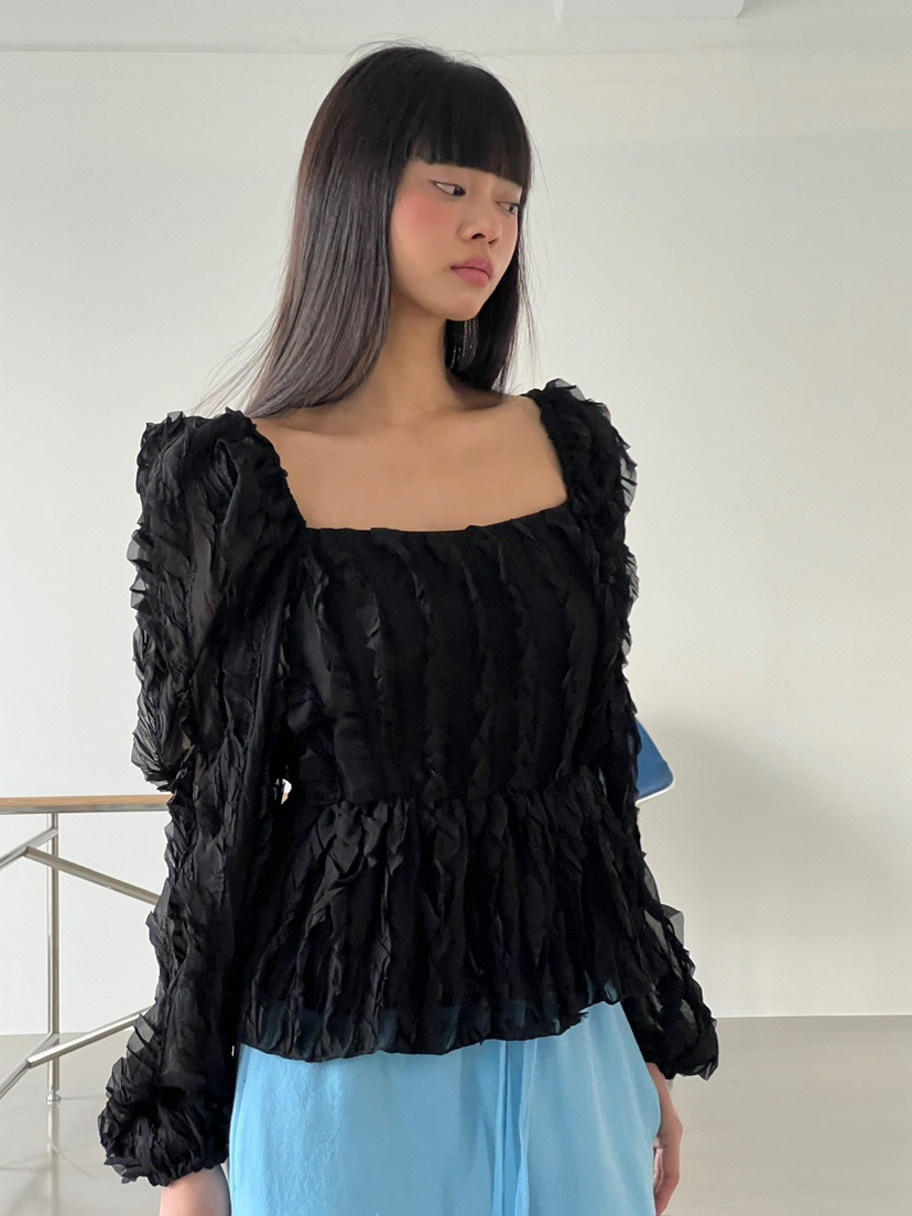 ANOTHER AVENUE韓國直郵東大門實拍女裝新品休閑襯衫蕾絲衫ANOTHER AVENUE襯衫/蕾絲衫