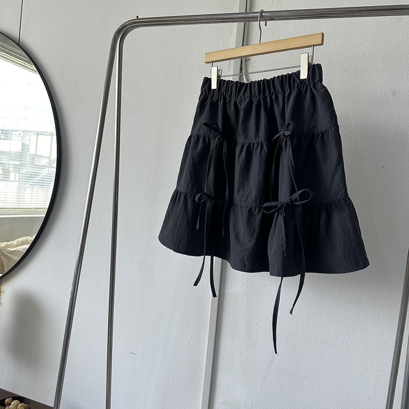 BONHEUR韓國直郵東大門代購女裝新品推薦真品24春夏半身裙中短裙CHARMING半身裙/中短裙
