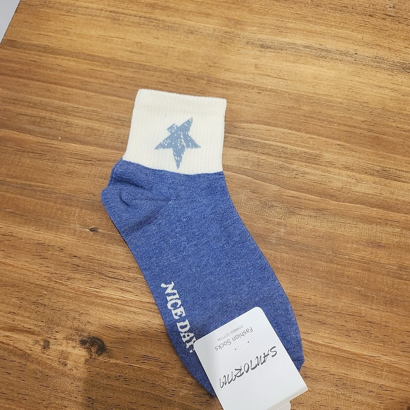 CACTUS-Q韓國直郵女裝新品熱賣24春夏真品推薦時尚休閑襪子CACTUS十雙起/可混搭襪子圖色5