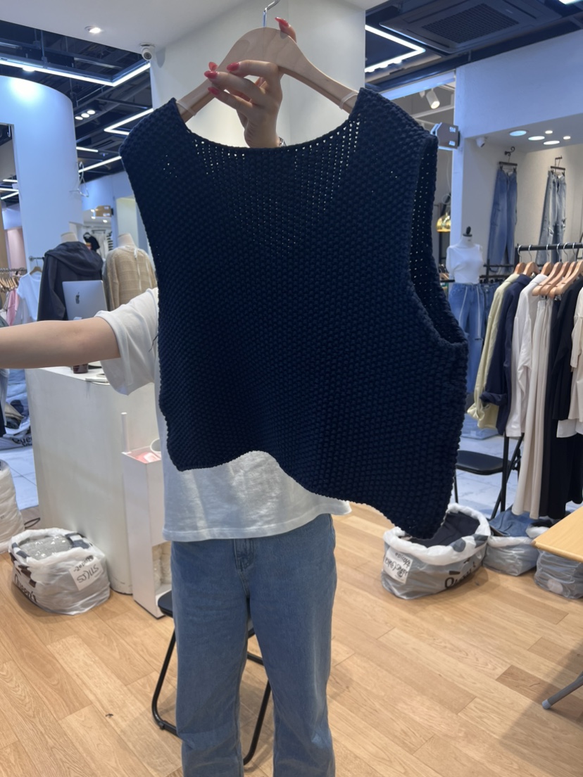 EPIC-S韓國直郵女裝新品人氣推薦真品時尚職業24春夏馬甲TARA馬甲