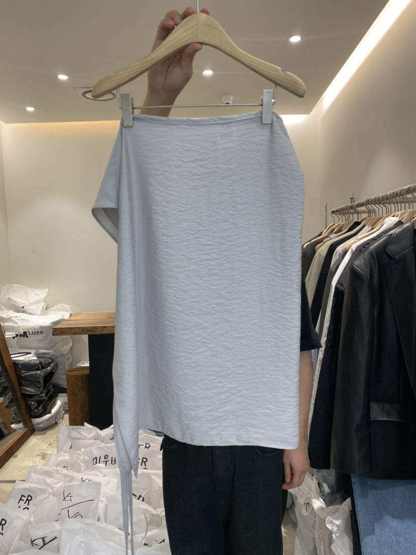 FRIC韓國直郵東大門實拍女裝新款時尚休閑24春夏半身裙中短裙FRIC半身裙/中短裙圖色2