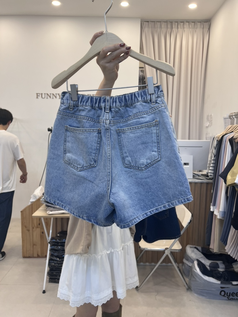 FUNNY POWDER韓國直郵東大門代購女裝新品職業熱賣人氣短褲THE FUNNY短褲