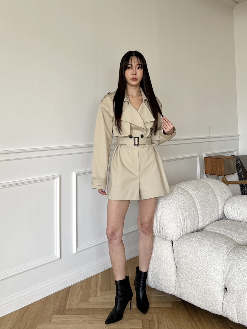 FOUR EIGHT直郵韓國代購女裝新品職業休閑時尚熱賣推薦連體褲FOUR EIGHT連體褲