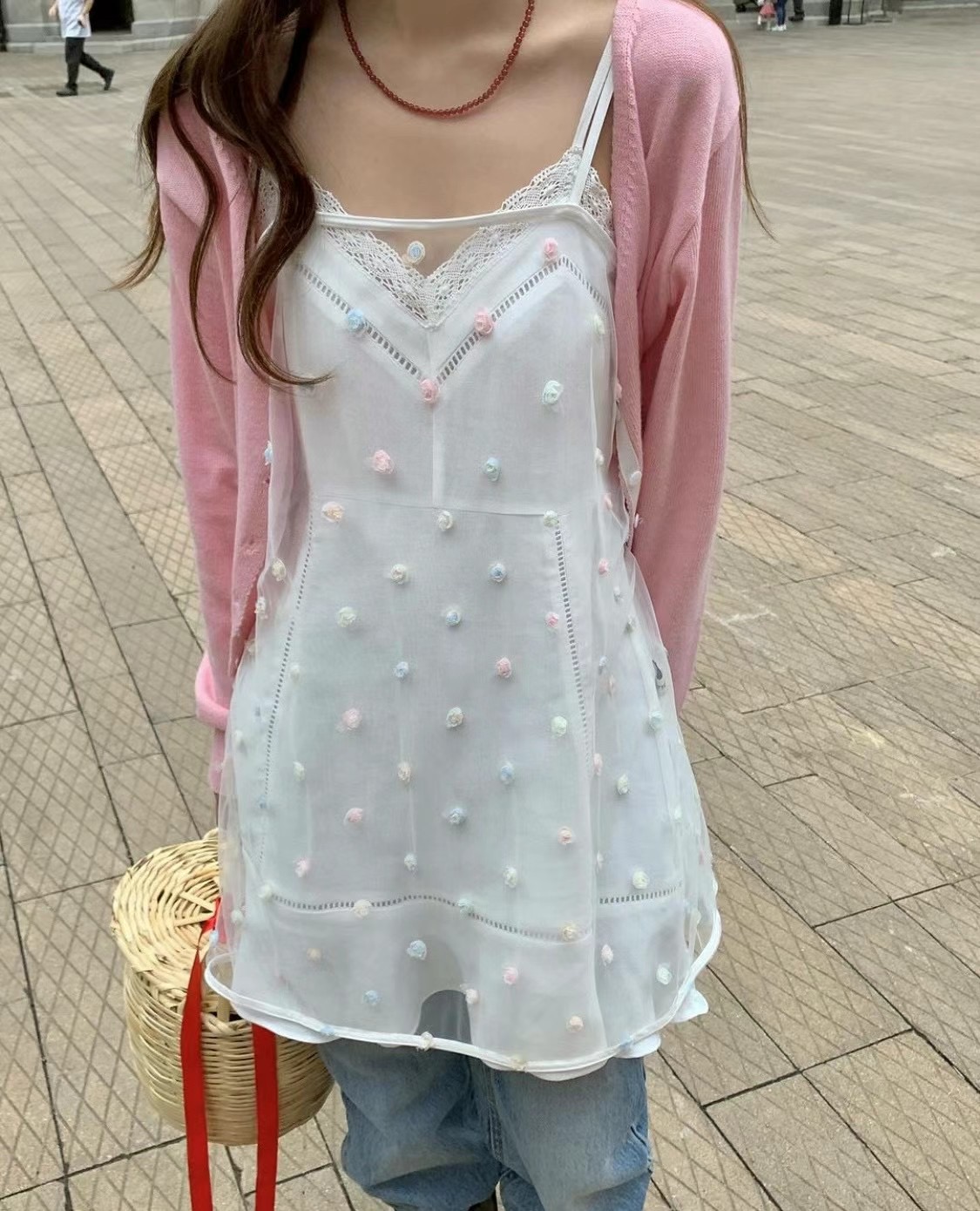 HOPPER直郵韓國代購女裝新品熱賣真品推薦人氣24春夏連衣裙HOPPER/LAY OVER連衣裙圖色1