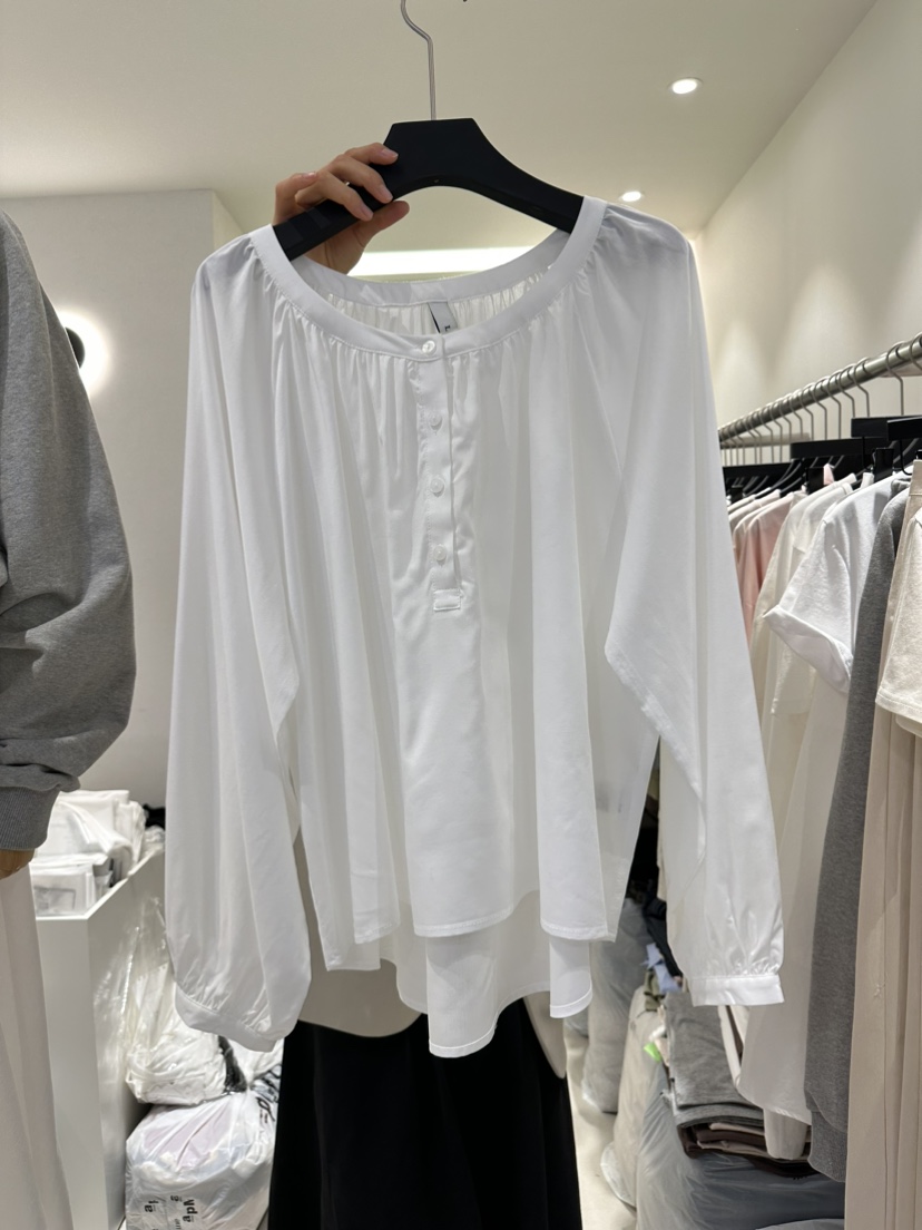 LIL韓國直郵東大門代購女裝新品人氣推薦休閑熱賣襯衫蕾絲衫LIL襯衫/蕾絲衫