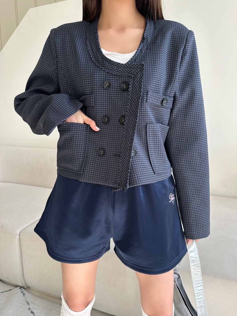 LESTITCH韓國直郵東大門實拍女裝新品24春夏熱賣真品夾克MENTOR夾克