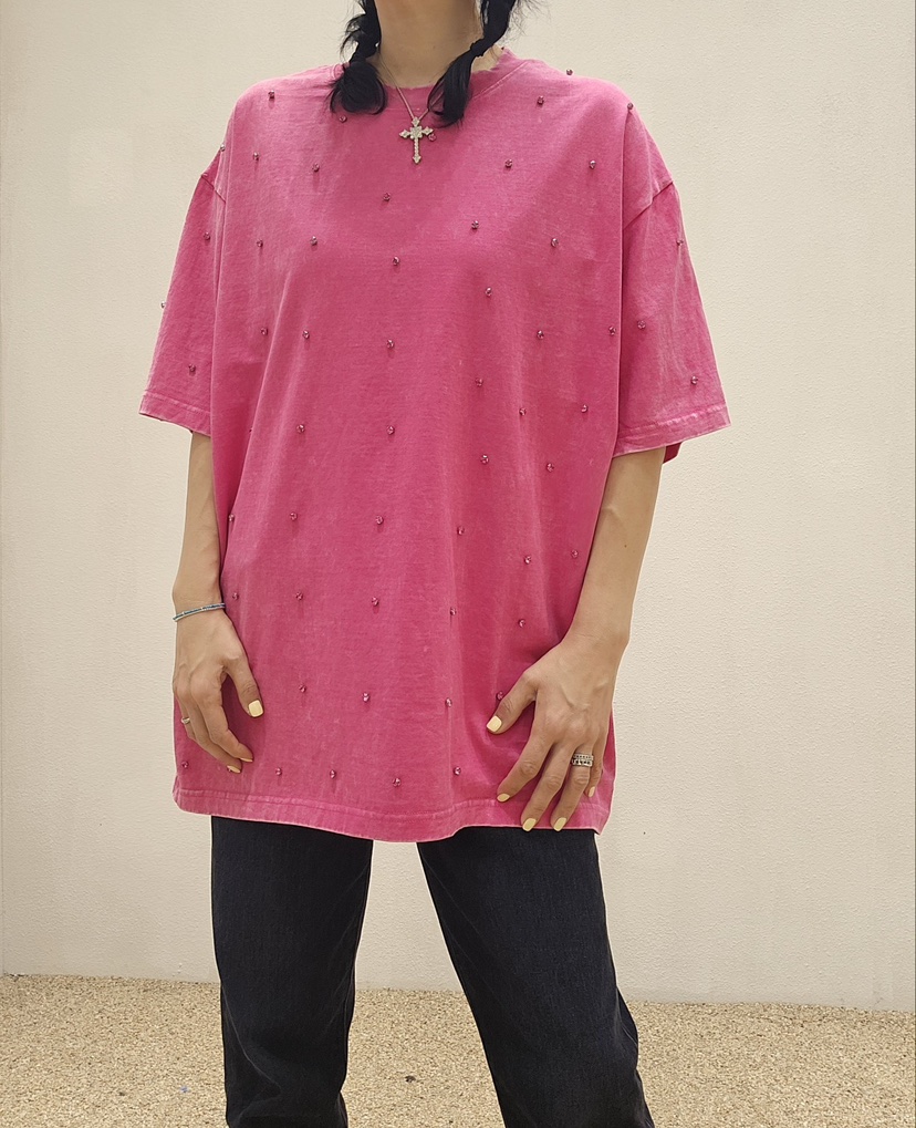 RE.PRE韓國直郵東大門代購女裝新品真品推薦人氣熱賣時尚T恤NEOUL/ahin雙領標簽T恤