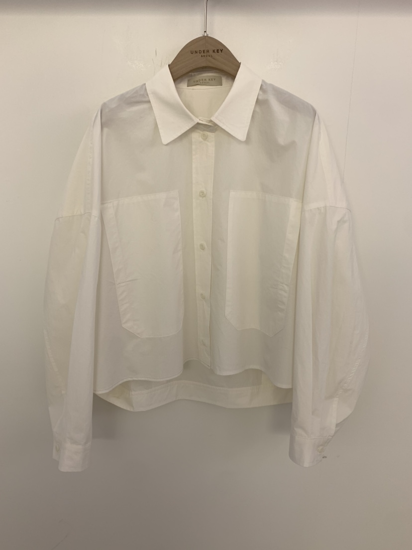 UNDER KEY韓國直郵女裝新品職業真品24春夏時尚襯衫蕾絲衫UNDER KEY襯衫/蕾絲衫