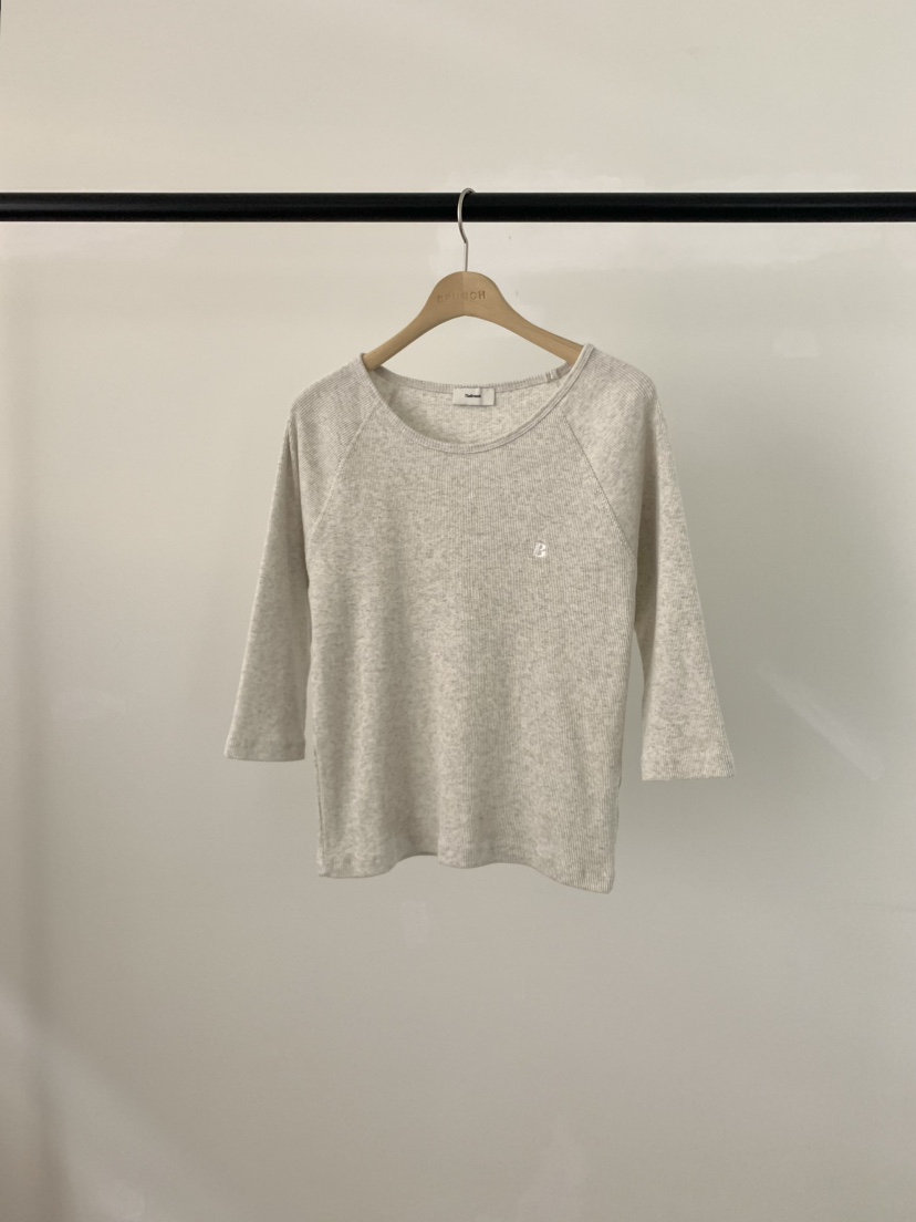 BRUNCH/WEARABLE韓國直郵女裝新品時尚休閑人氣24春夏T恤TAFFETAT恤圖色2