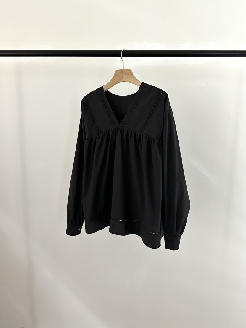 BRUNCH/WEARABLE韓國直郵女裝新款真品推薦休閑襯衫蕾絲衫TAFFETA襯衫/蕾絲衫圖色2