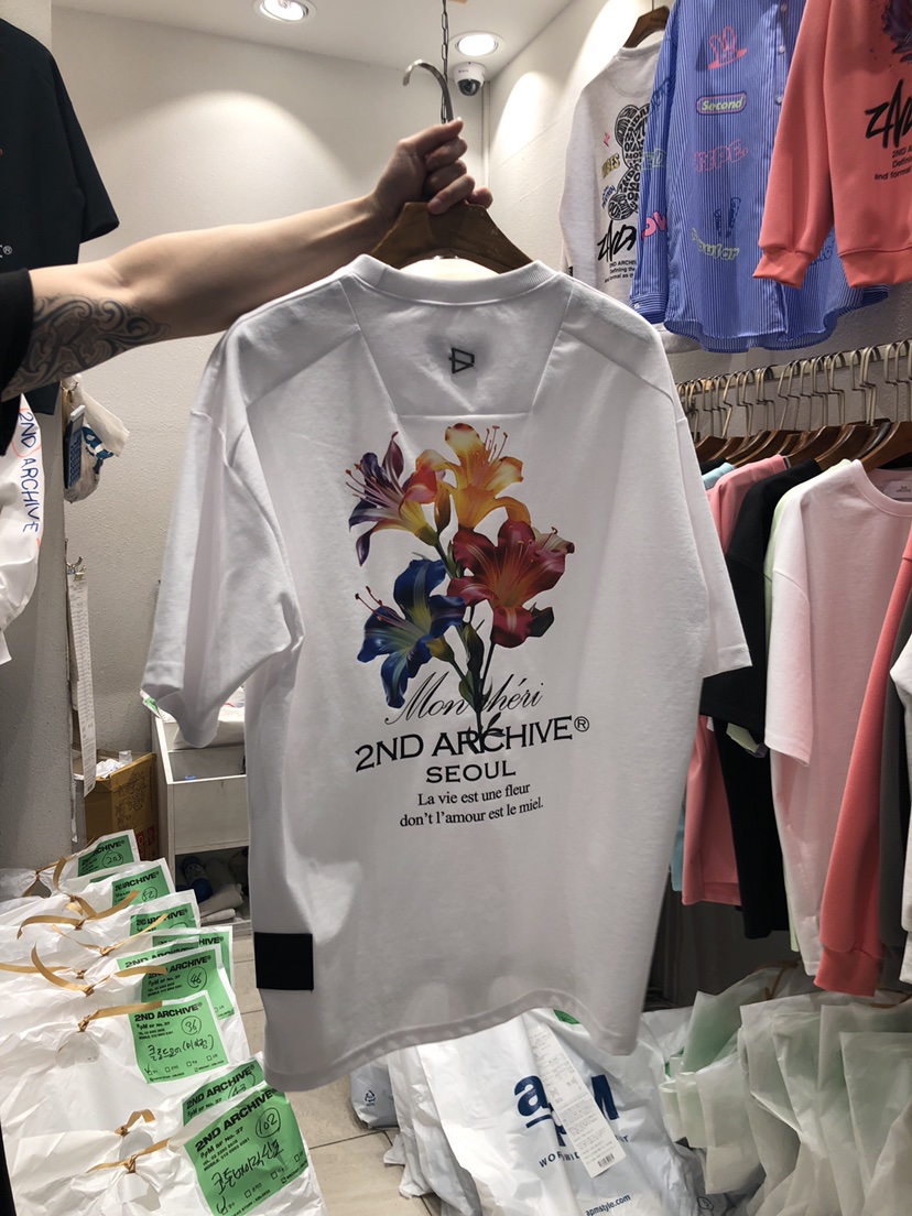 BOWL-a韓國直郵東大門實拍女裝新款真品時尚熱賣推薦休閑T恤BOWL-男裝T恤