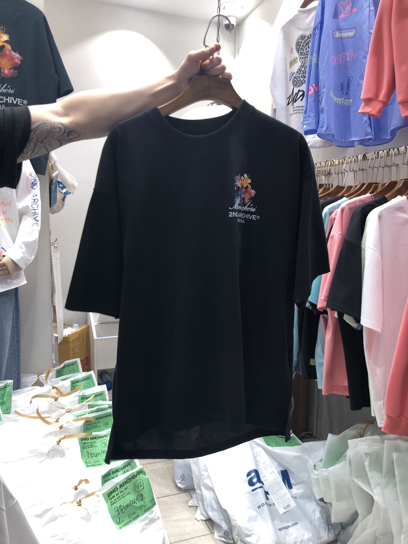 BOWL-a韓國直郵東大門實拍女裝新款真品時尚熱賣推薦休閑T恤BOWL-男裝T恤圖色2