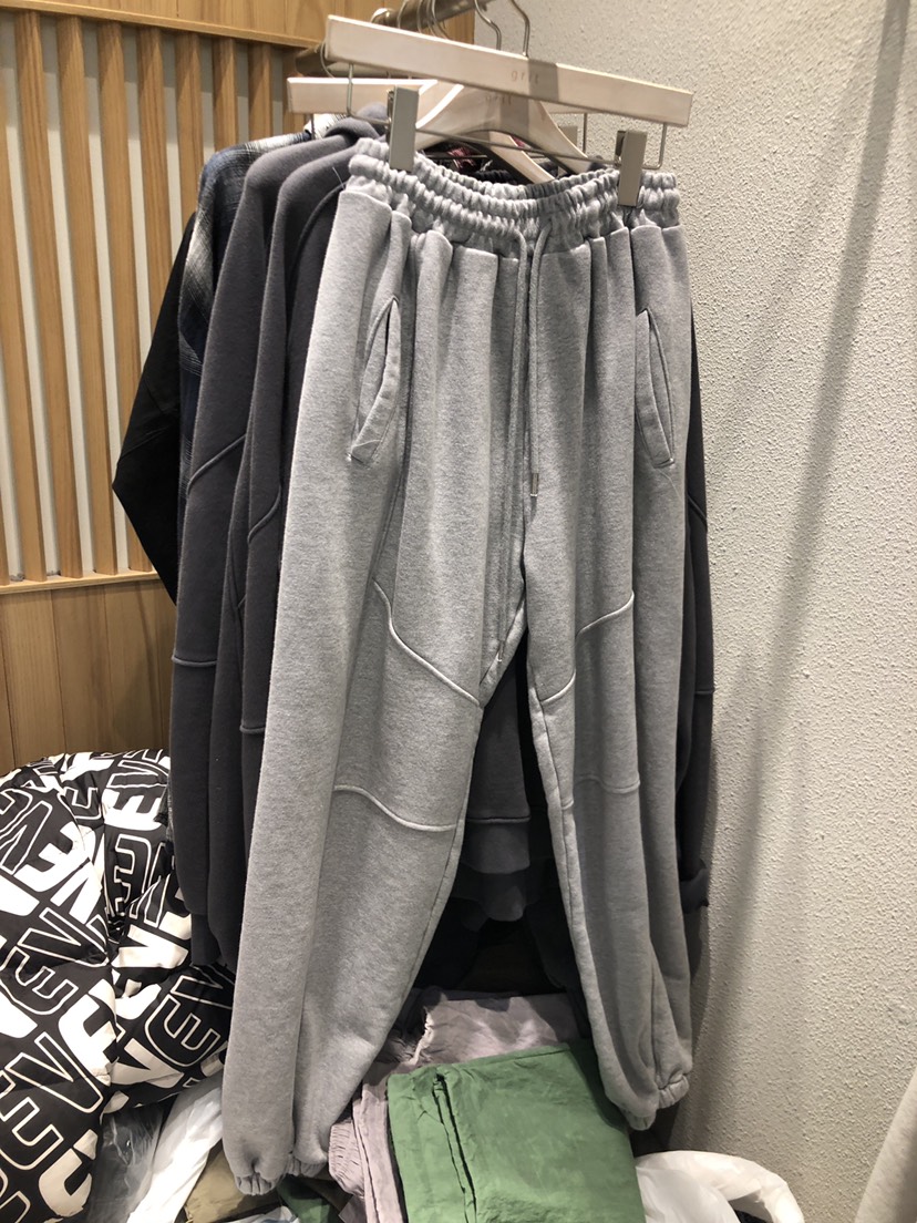 GRIT韓國直郵東大門實拍女裝新款職業真品24春夏休閑休閑褲GRIT/OVER THE ROW-男裝休閑褲圖色2