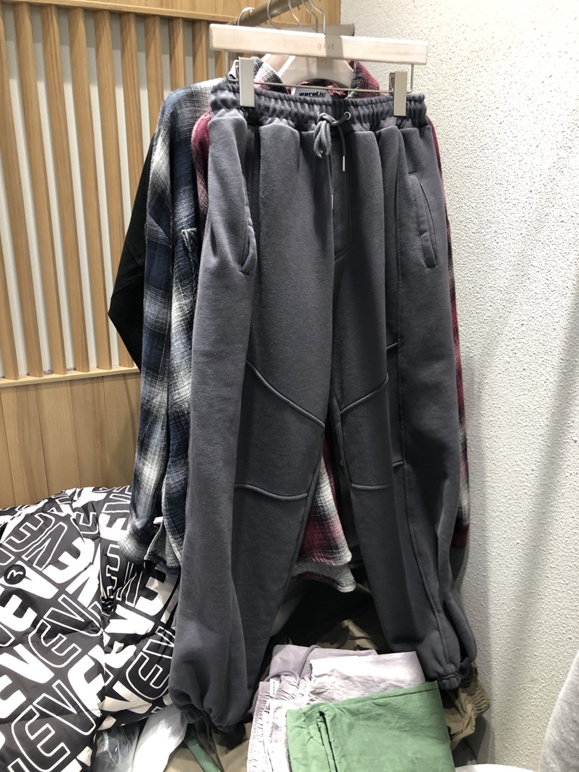 GRIT韓國直郵東大門實拍女裝新款職業真品24春夏休閑休閑褲GRIT/OVER THE ROW-男裝休閑褲圖色3