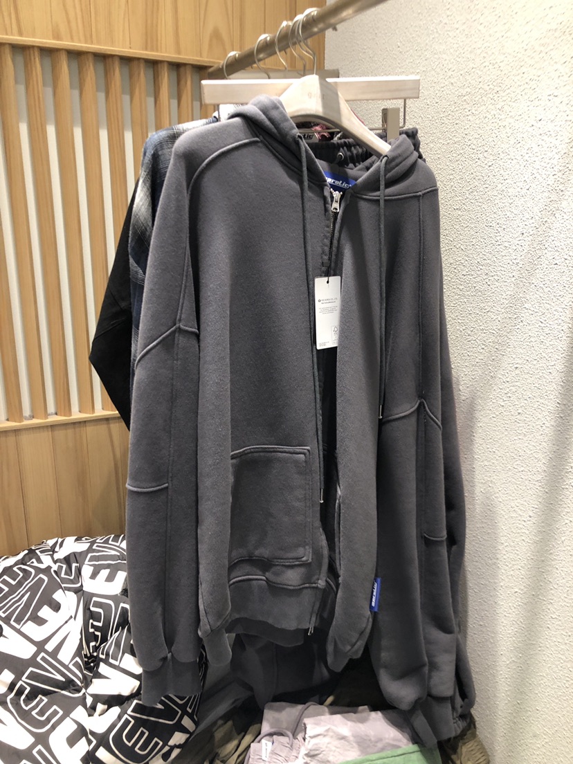 GRIT韓國直郵女裝新款真品休閑熱賣推薦24春夏人氣職業衛衣GRIT/OVER THE ROW-男裝衛衣圖色3