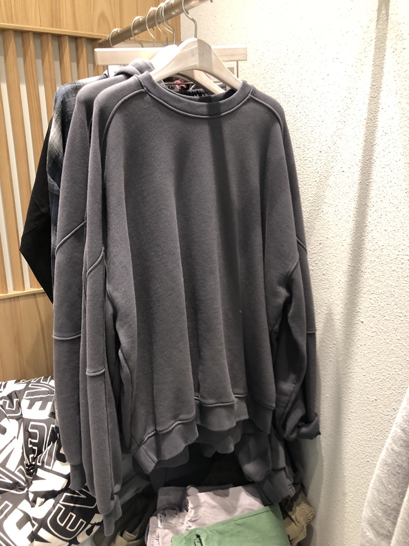 GRIT韓國直郵東大門代購女裝新品熱賣24春夏真品職業衛衣GRIT/OVER THE ROW-男裝衛衣圖色3