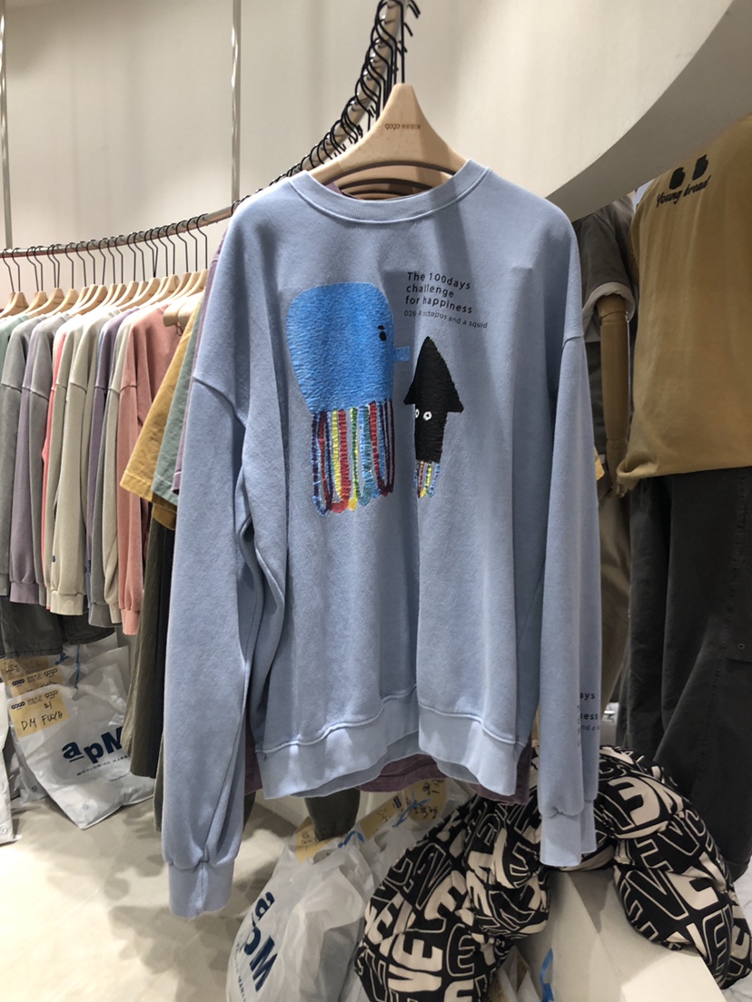 GOGO MAISON-男裝直郵韓國代購女裝新品人氣職業真品衛衣GOGO MAISON衛衣圖色3