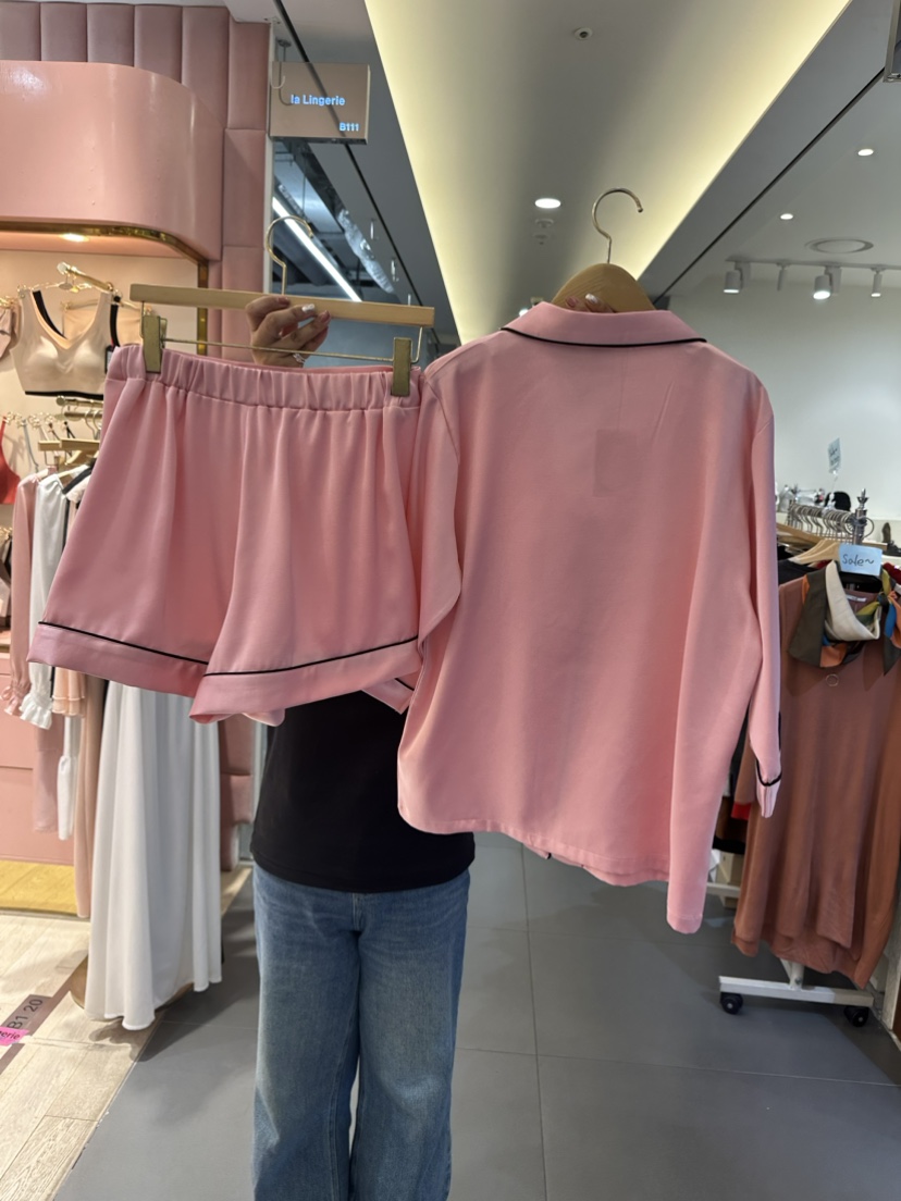 LA LINGERIE-P韓國直郵女裝新款真品時尚休閑推薦職業睡衣LA LINGERIE睡衣