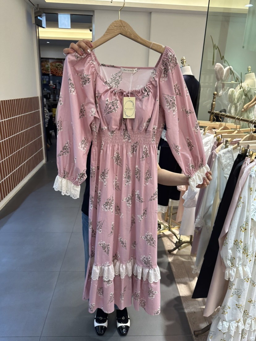 LA LINGERIE-P直郵韓國代購女裝新款24春夏熱賣職業連衣裙LA LINGERIE連衣裙圖色2