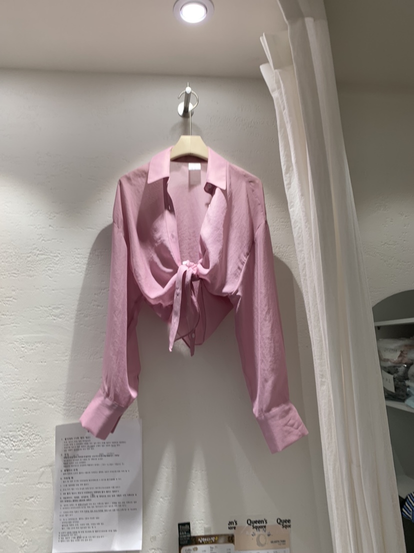 LULULALLA直郵韓國代購女裝新款真品熱賣職業推薦襯衫蕾絲衫LULULALLA襯衫/蕾絲衫圖色3