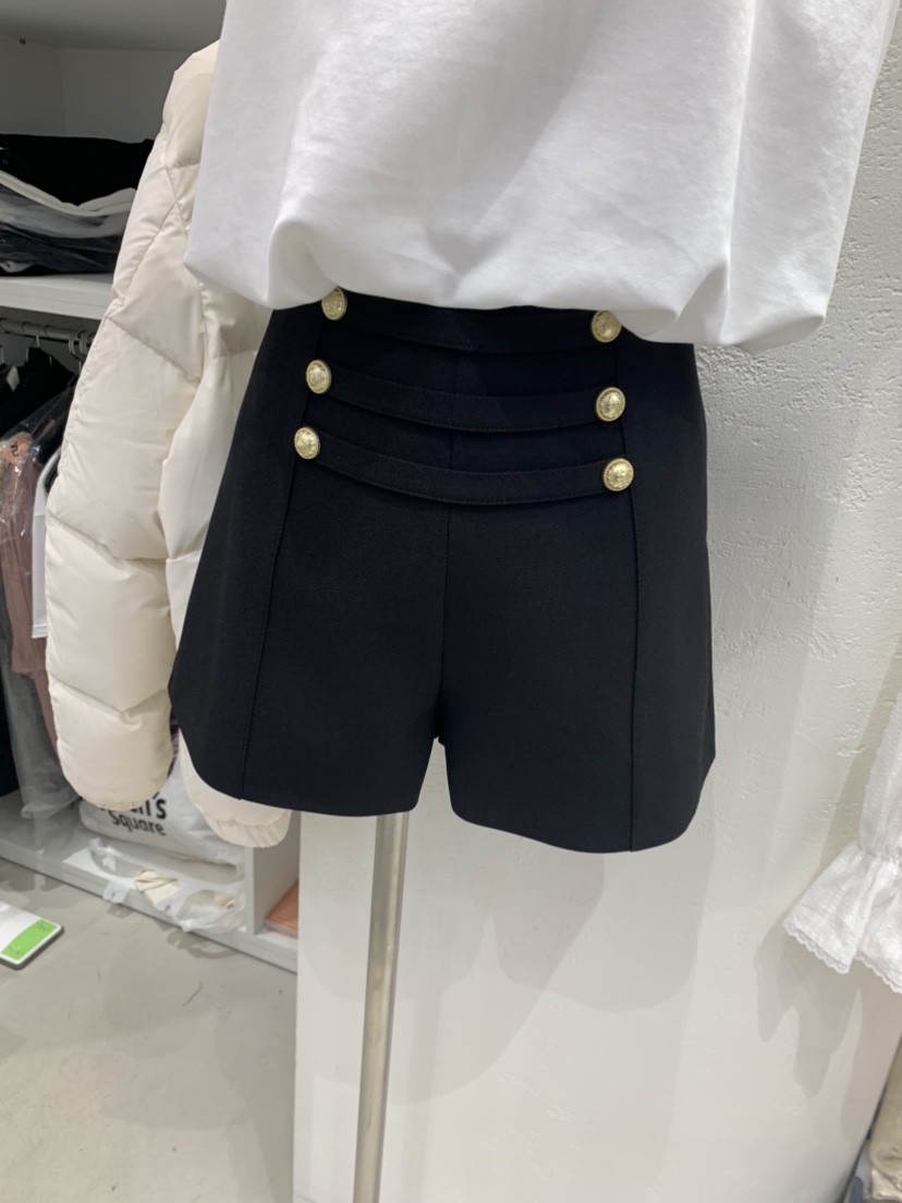 LULULALLA韓國直郵東大門實拍女裝新品人氣熱賣休閑時尚短褲LULULALLA短褲圖色2