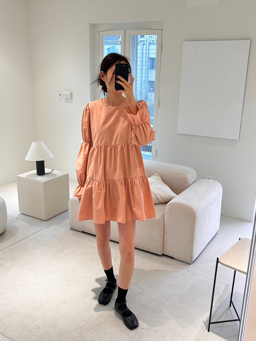 ME MO韓國直郵女裝新款休閑時尚真品24春夏熱賣推薦連衣裙ME MO連衣裙
