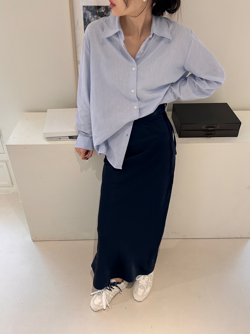 ME MO直郵韓國代購女裝新品真品推薦24春夏職業人氣長裙ME MO長裙