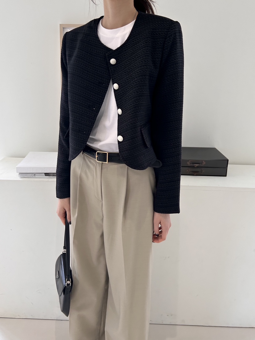 ME MO韓國直郵女裝新款24春夏時尚休閑熱賣職業真品夾克ME MO夾克