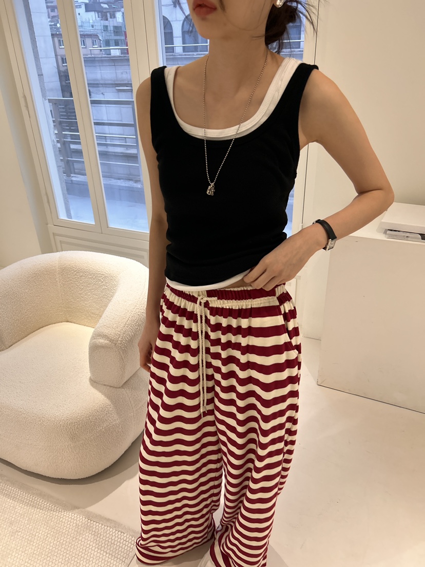 ME MO韓國直郵女裝新款推薦24春夏人氣休閑時尚真品休閑褲ME MO休閑褲
