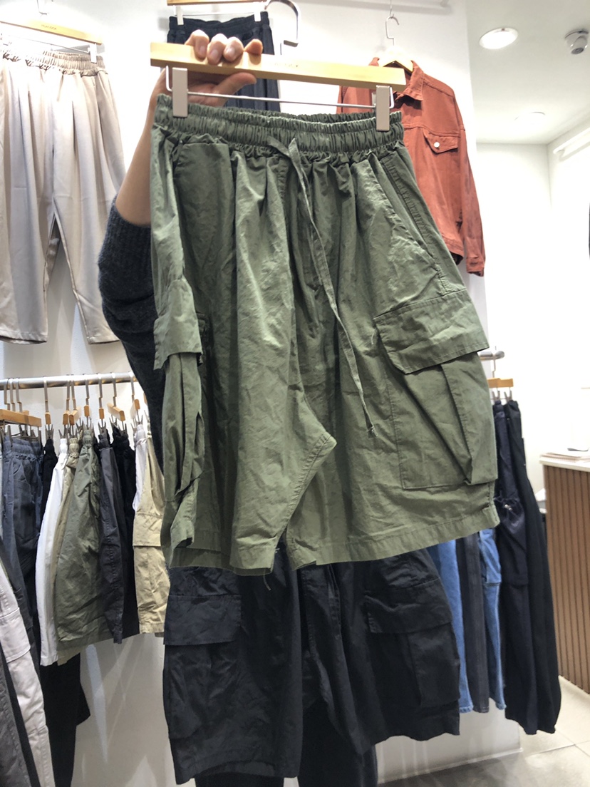 PEACOCK-男裝韓國直郵女裝新品24春夏職業熱賣休閑真品短褲PEACOCK-男裝短褲圖色3