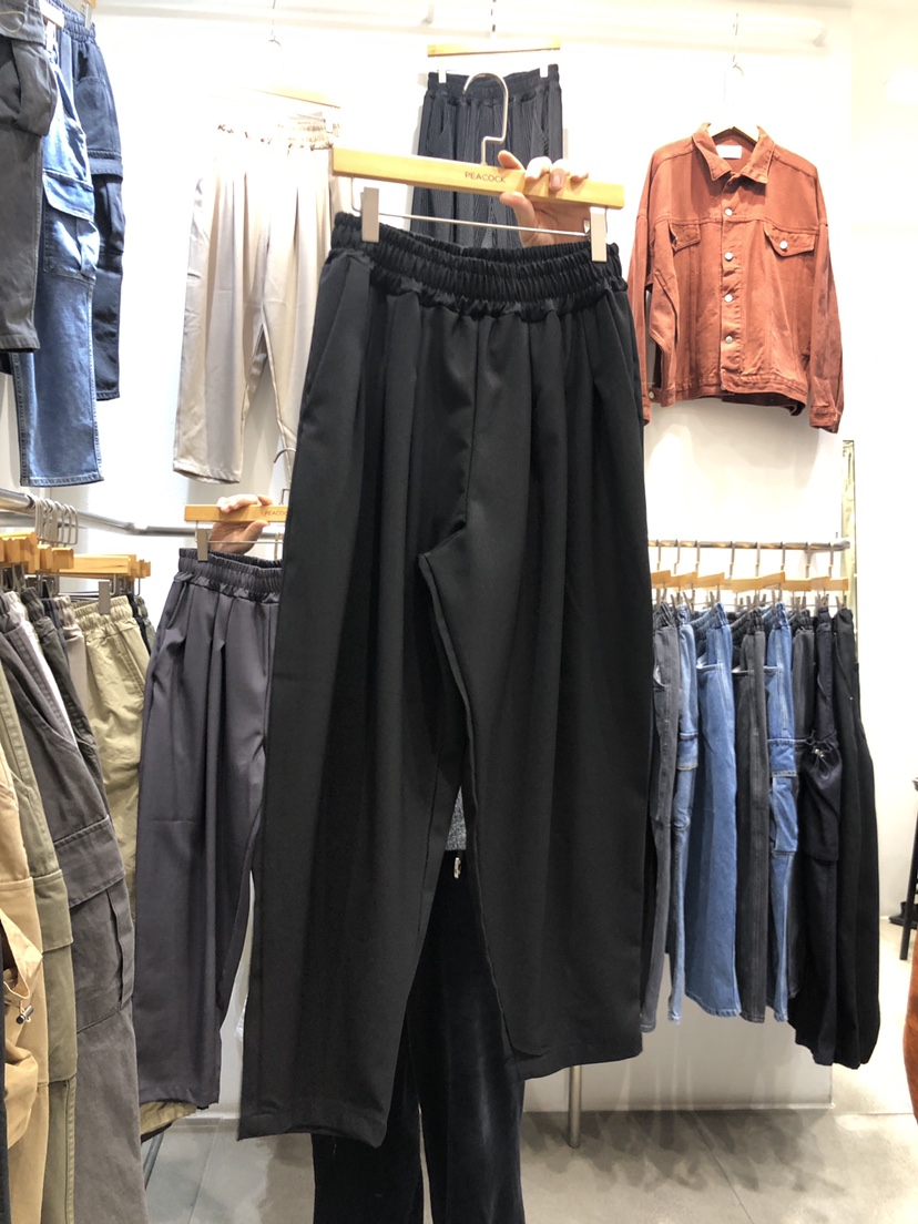 PEACOCK-男裝韓國直郵東大門代購女裝新品推薦24春夏休閑褲PEACOCK-男裝休閑褲圖色3