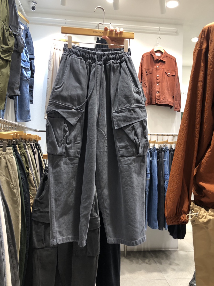 PEACOCK-男裝韓國直郵東大門實拍女裝新品休閑時尚職業休閑褲PEACOCK-男裝休閑褲