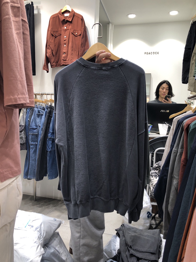 PEACOCK-男裝韓國直郵東大門實拍女裝新品真品24春夏衛衣PEACOCK-男裝衛衣