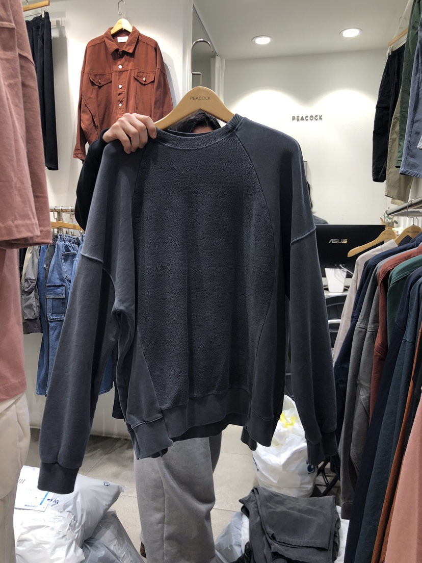 PEACOCK-男裝韓國直郵東大門實拍女裝新品真品24春夏衛衣PEACOCK-男裝衛衣