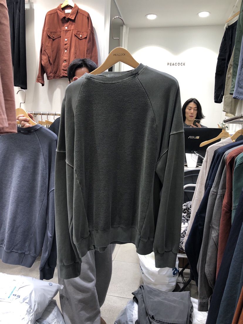 PEACOCK-男裝韓國直郵東大門實拍女裝新品真品24春夏衛衣PEACOCK-男裝衛衣圖色2