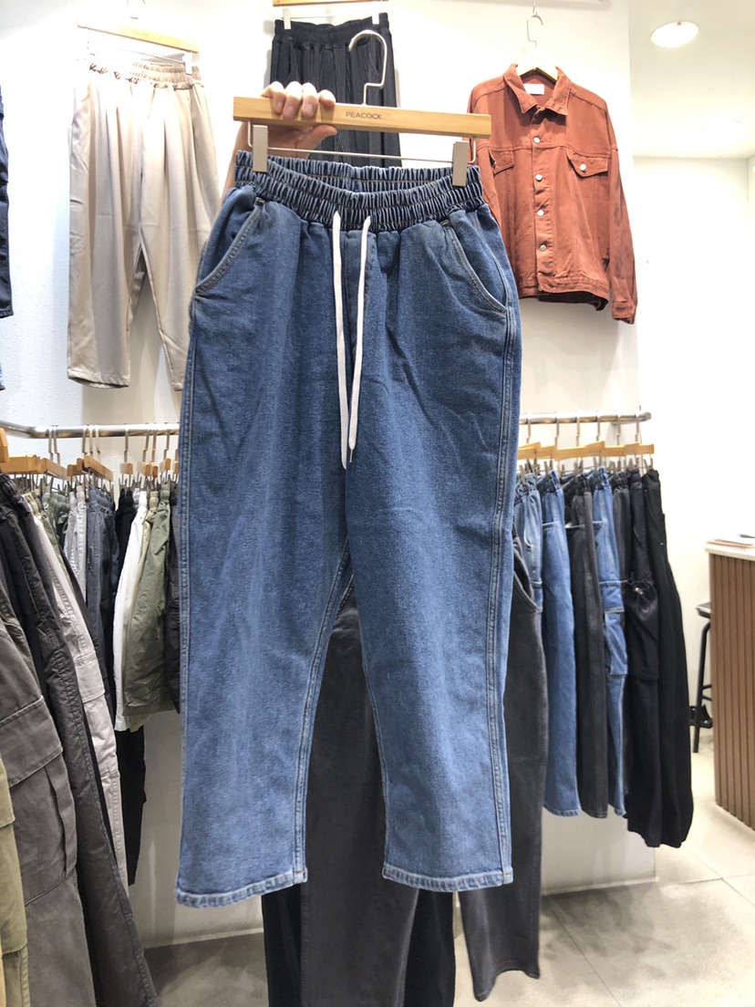 PEACOCK-男裝韓國直郵東大門代購女裝新品24春夏推薦牛仔褲PEACOCK-男裝牛仔褲