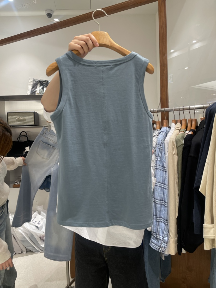 TEMPTING直郵韓國代購女裝新品24春夏職業休閑真品吊帶背心TEMPTING吊帶/背心