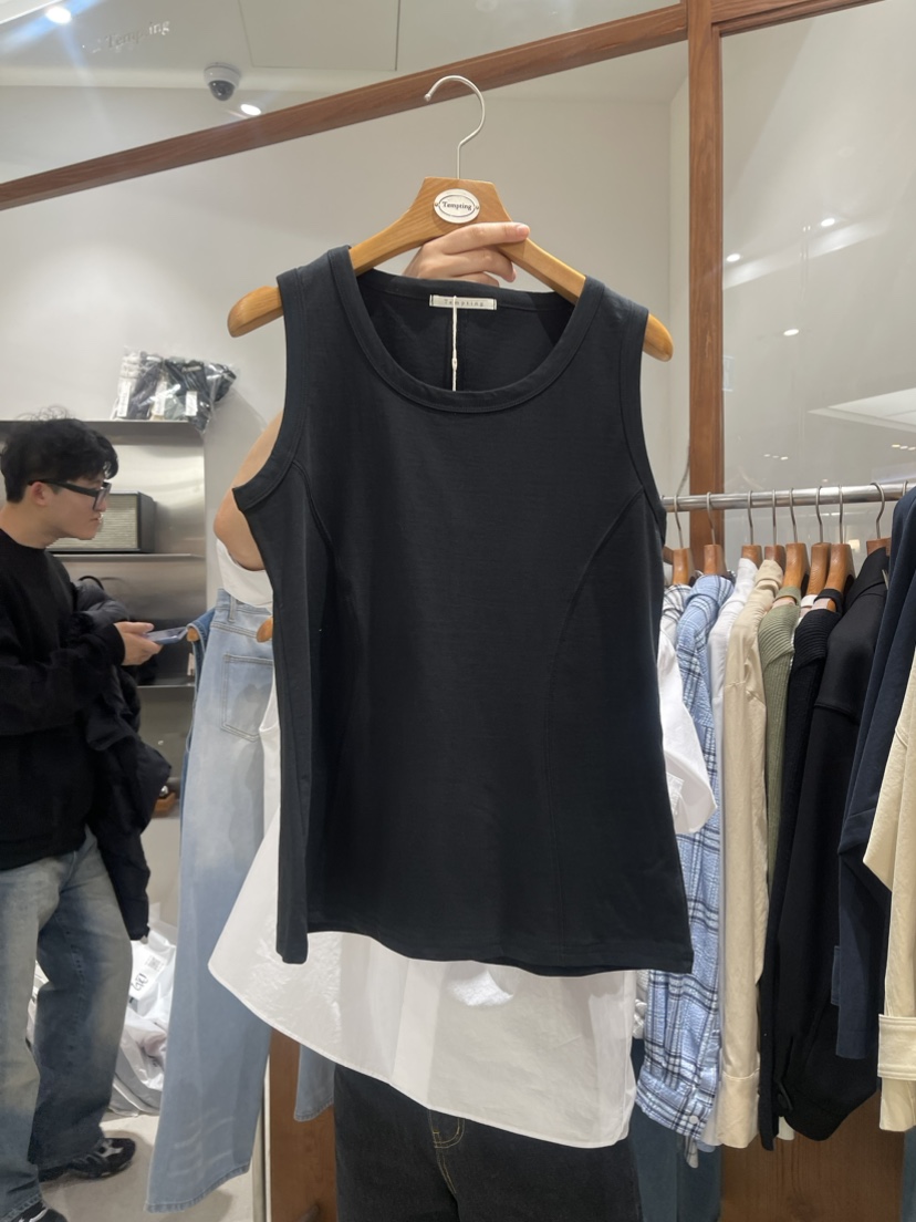 TEMPTING直郵韓國代購女裝新品24春夏職業休閑真品吊帶背心TEMPTING吊帶/背心圖色7