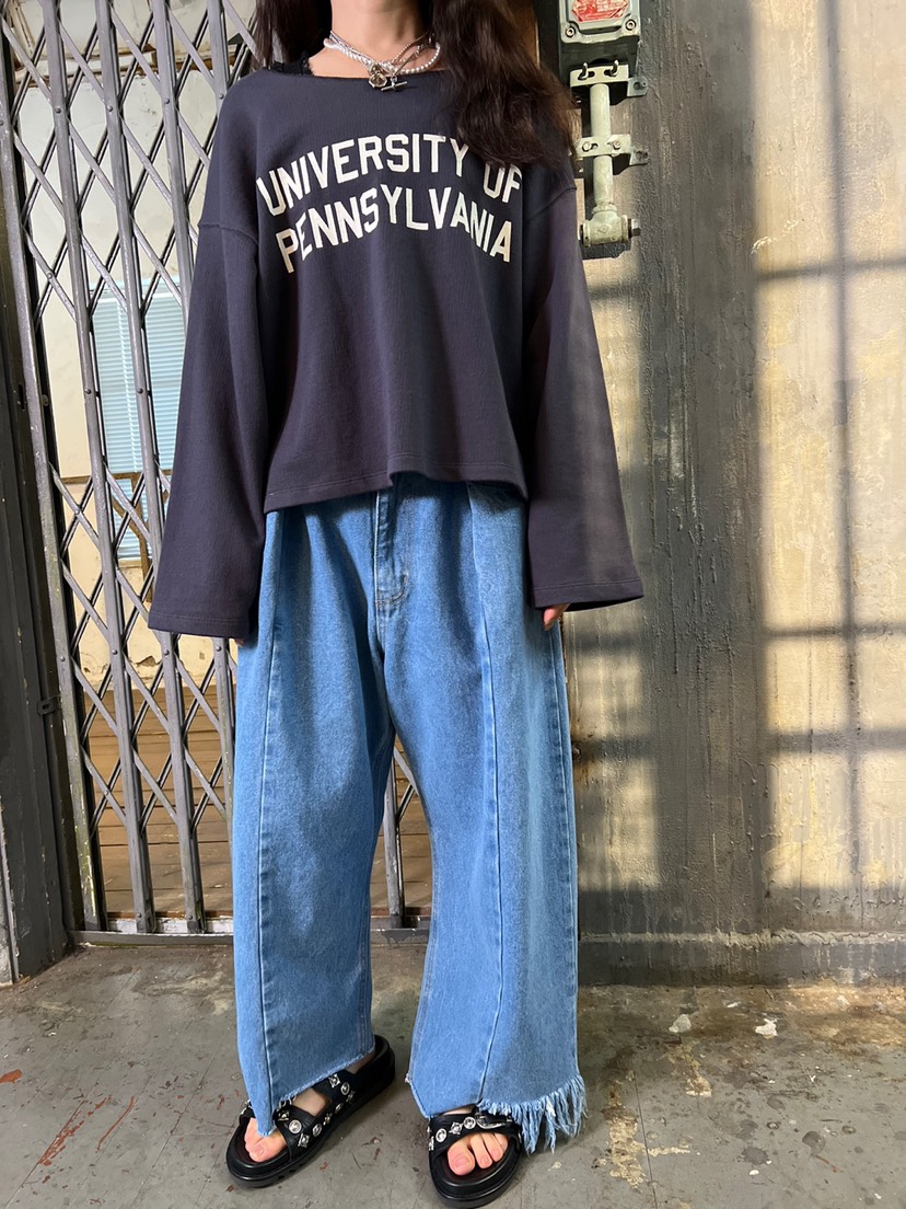 FRANC韓國直郵東大門代購女裝新款熱賣真品職業推薦長袖T恤FRANC長袖T恤
