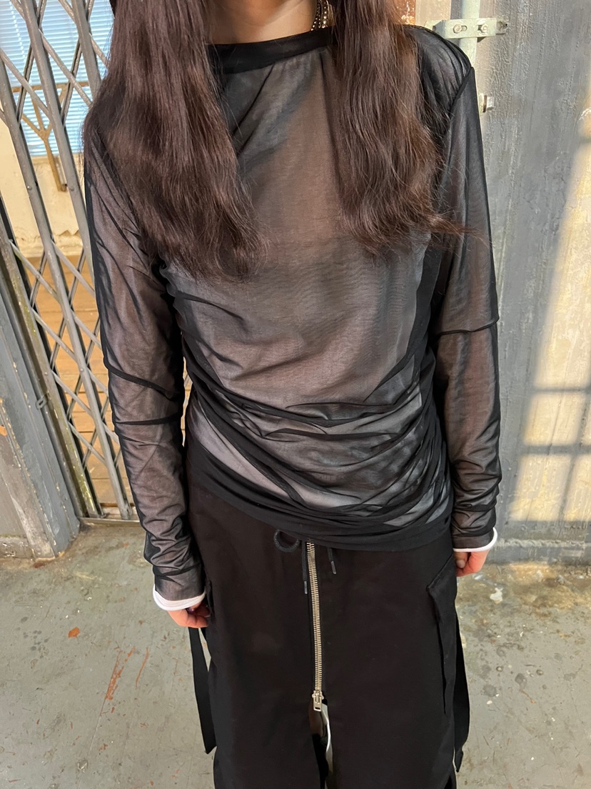 FRANC韓國直郵東大門代購女裝新款24春夏時尚職業襯衫蕾絲衫FRANC襯衫/蕾絲衫