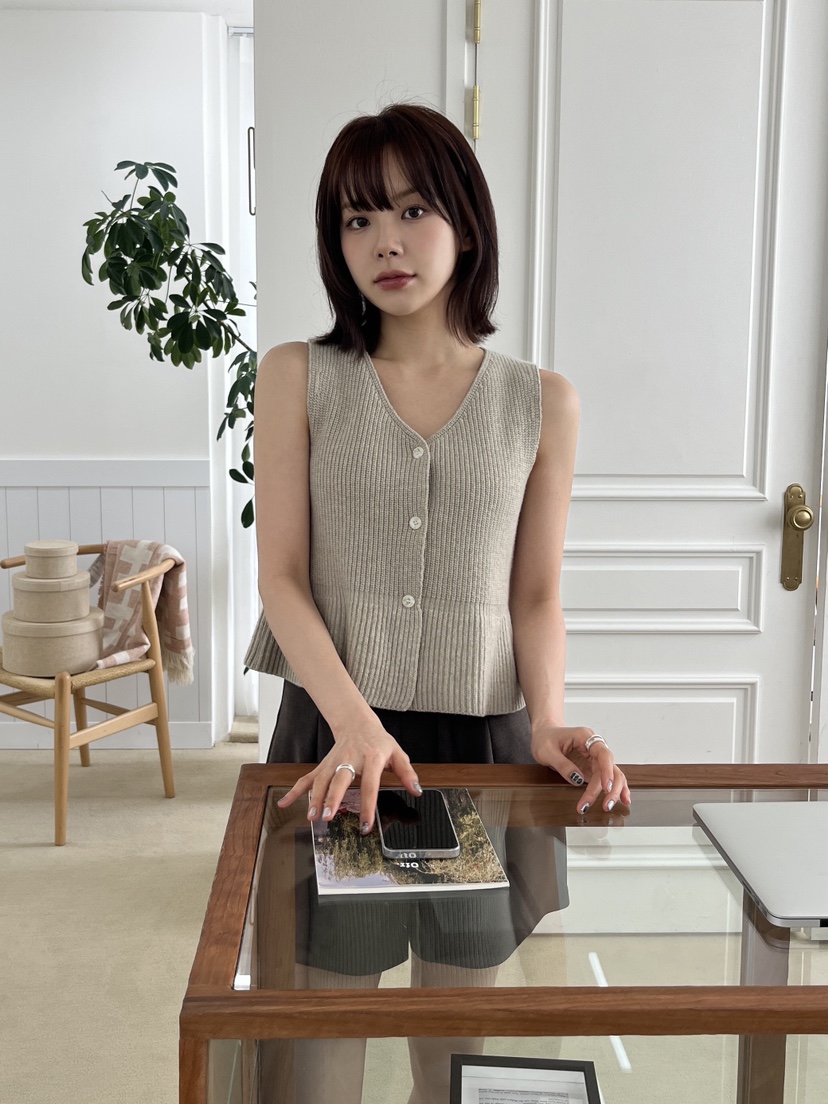 RE:OPENING韓國直郵東大門代購女裝新款真品24春夏針織衫RE:OPENING針織衫