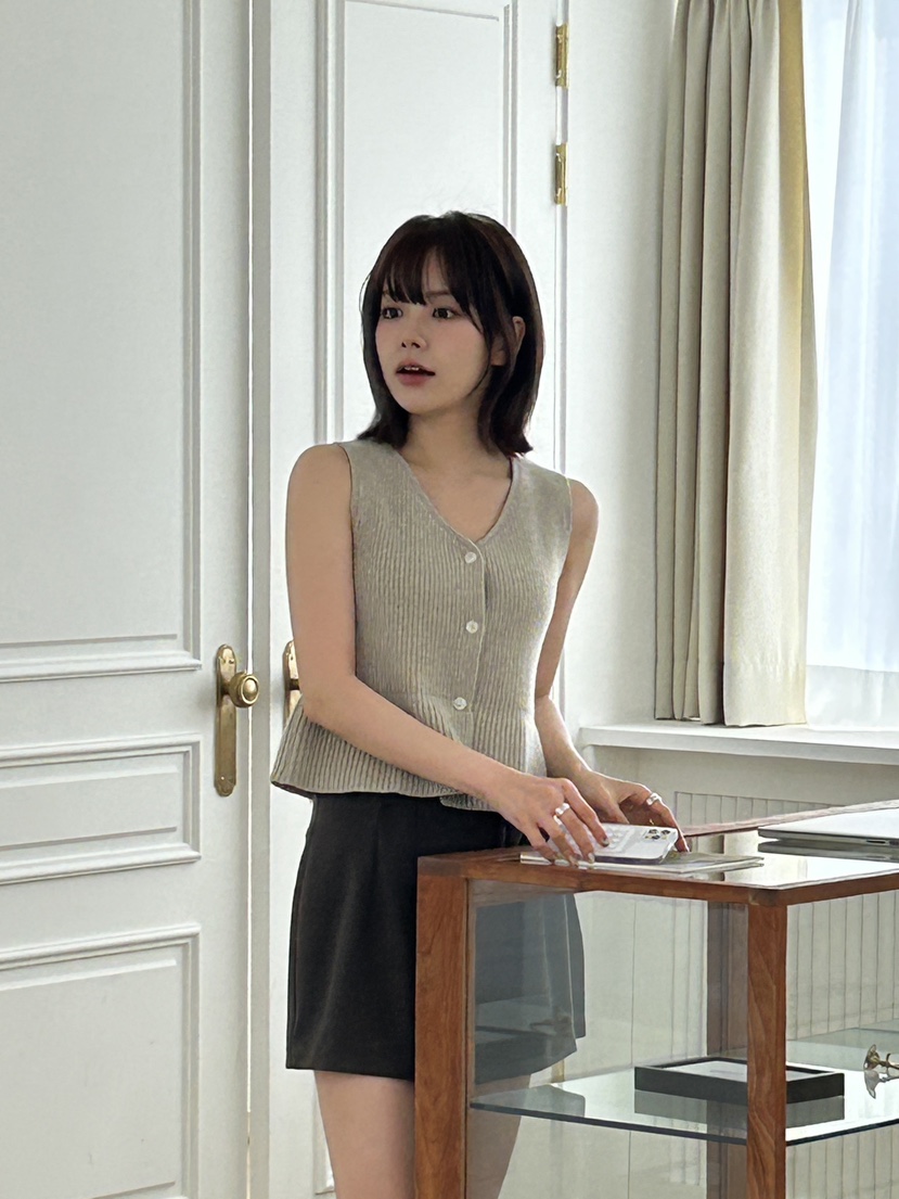 RE:OPENING韓國直郵東大門代購女裝新款真品24春夏針織衫RE:OPENING針織衫