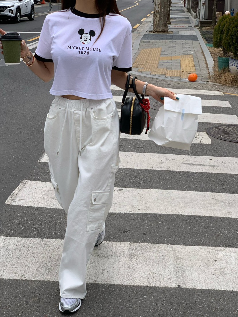 REVE CITE韓國直郵東大門實拍女裝新款24春夏休閑人氣T恤REVE CITET恤