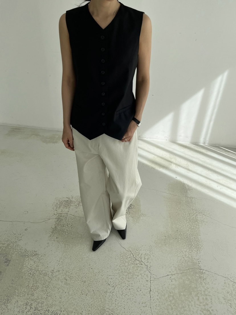 TAUPE韓國直郵女裝新款人氣推薦時尚職業熱賣休閑真品24春夏馬甲TAUPE馬甲
