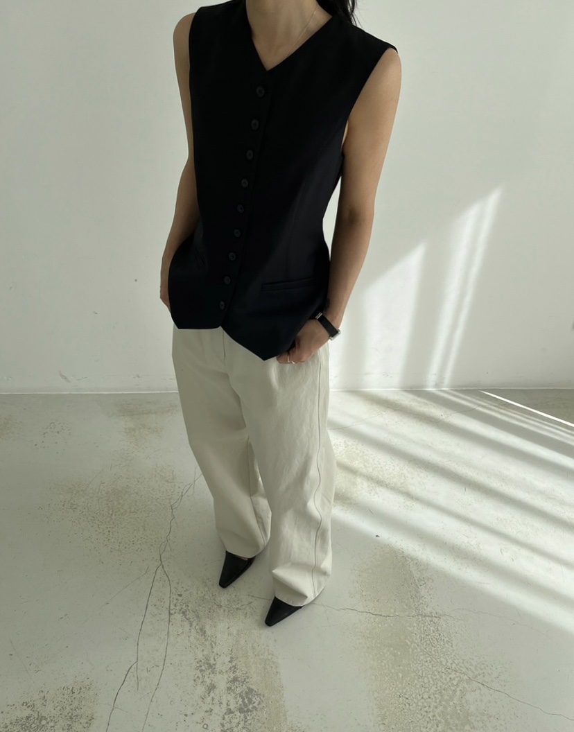 TAUPE韓國直郵女裝新款人氣推薦時尚職業熱賣休閑真品24春夏馬甲TAUPE馬甲
