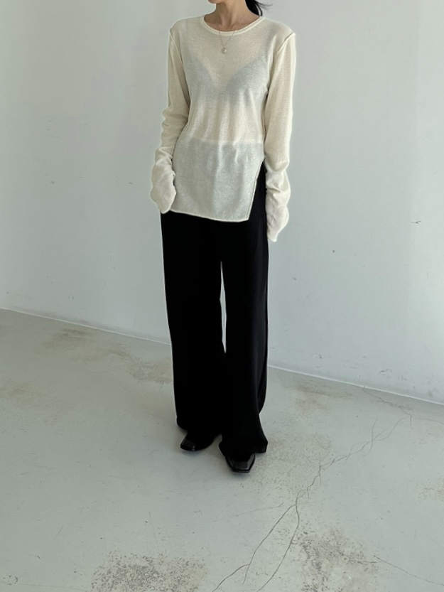 TAUPE韓國直郵東大門代購女裝新款時尚人氣職業推薦24春夏針織衫TAUPE針織衫