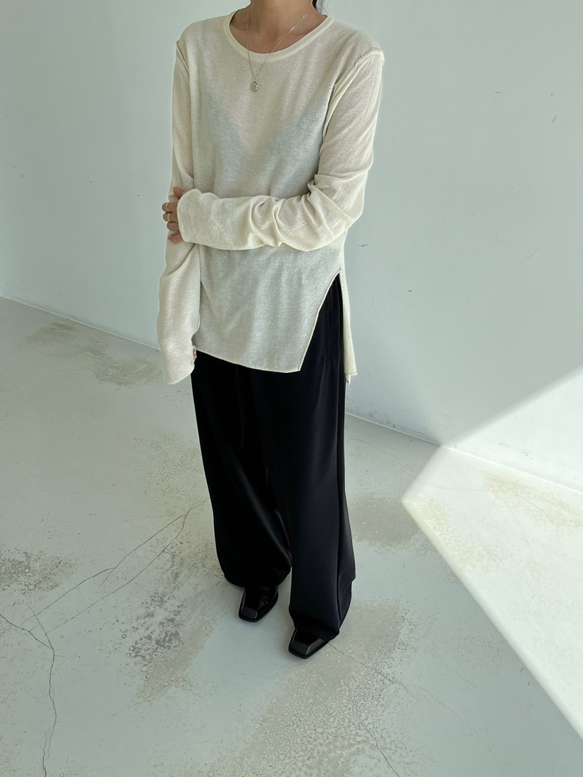 TAUPE韓國直郵東大門代購女裝新款時尚人氣職業推薦24春夏針織衫TAUPE針織衫