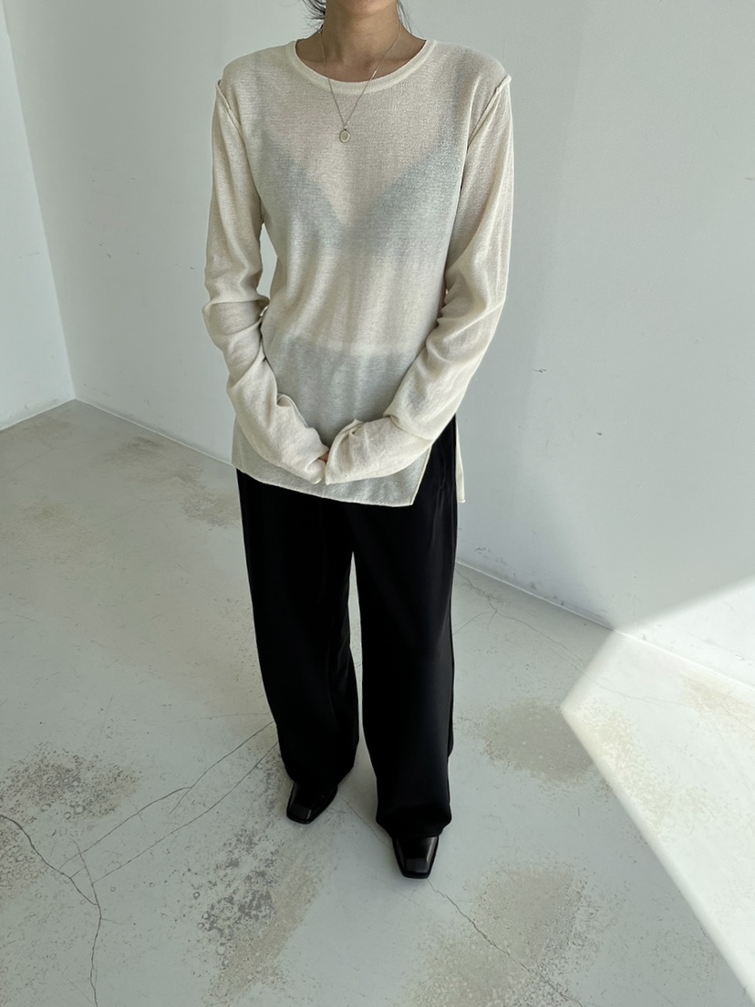 TAUPE韓國直郵東大門代購女裝新款時尚人氣職業推薦24春夏針織衫TAUPE針織衫